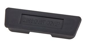 Dammskydd, svart, kontakter - 25, 41.8mm, Paket med 5 delar